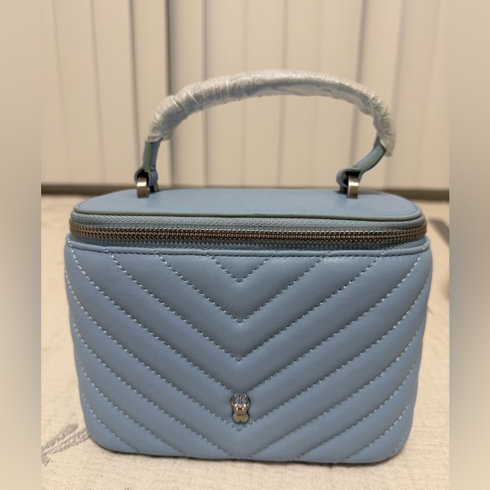 Marja Kurki Elegant Blue Quilted Handbag
